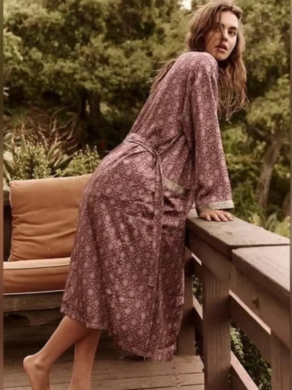 Free People Intimately Oasis House Robe NWT Virgin River Boho Duster XS/S